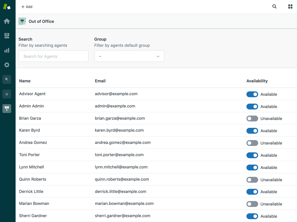 Out of Office primary marketing image — Product and Project Management app on the Zendesk Marketplace